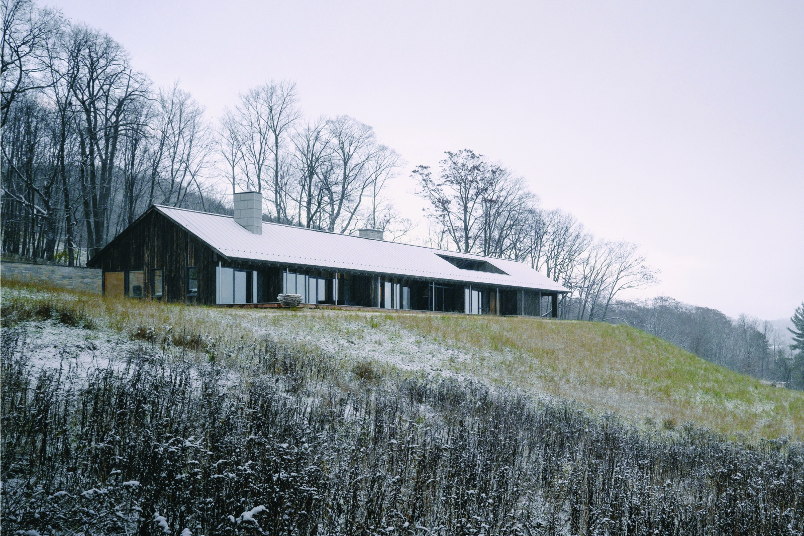 Exterior view of the Virgin Vineyard House